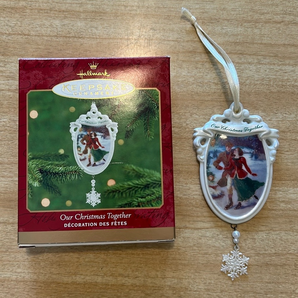 Vintage 2000 Hallmark Ornament Our Christmas Together in Original Box